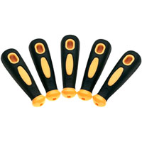 5 Pc. Rubber File Handles